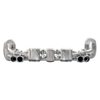 Akrapovic® S-PO991SO-HT/1 - Slip-On Line Titanium Exhaust System with Quad Rear Exit