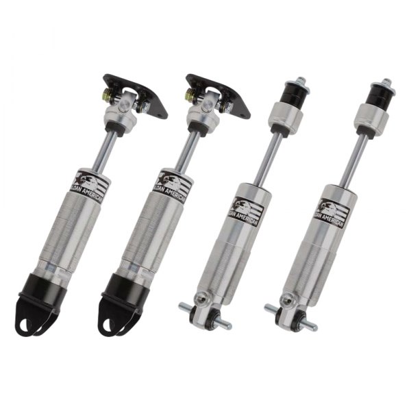 Aldan American® - TruLine Twin-Tube Single Adjustable Front and Rear Coilover Shock Absorbers