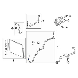Alfa Romeo OE - Rear A/C Refrigerant Line O-Ring