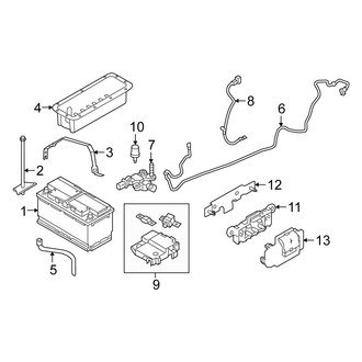 Alfa Romeo OE - Electrical - Battery (Quadrifoglio)