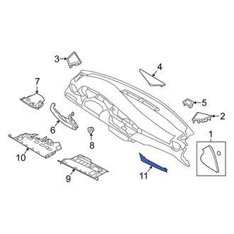 Alfa Romeo OE - Instrument Panel Molding