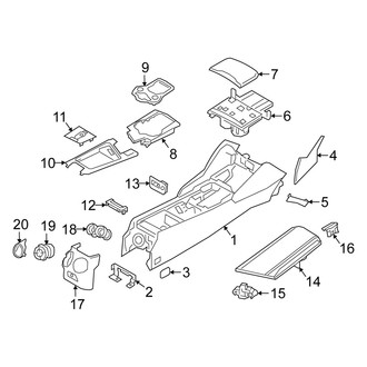 Alfa Romeo OE - Console (Console & Components)