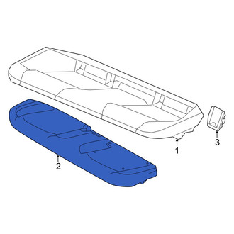 Alfa Romeo OE - Rear Seat Cushion Foam