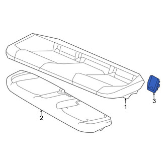 Alfa Romeo OE - Rear Child Restraint Anchor Plate Bezel