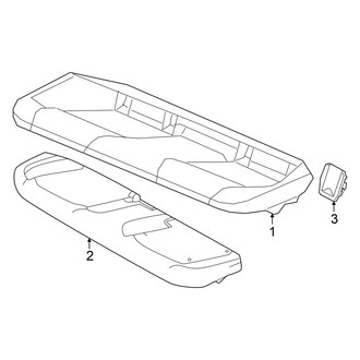 Alfa Romeo OE - Seats & Tracks - Rear Seat Components (Seat Cushion)