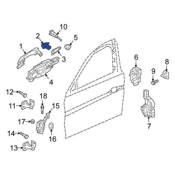 Exterior Door Handle Cover