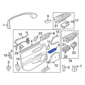 Alfa Romeo OE - Front Left Door Panel Insert