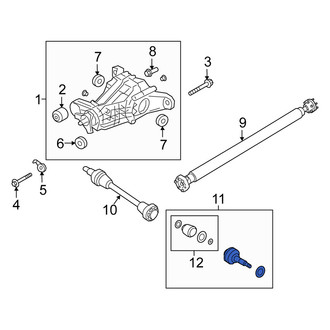 Alfa Romeo OE - Front Left Inner CV Joint Kit