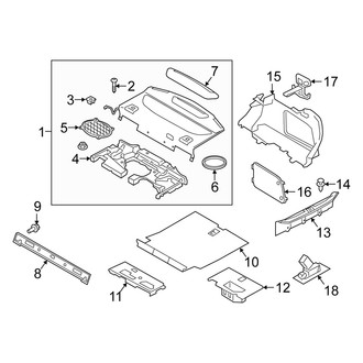 Alfa Romeo OE - Rear Body & Floor - Interior Trim