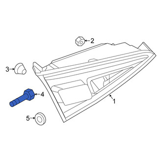 Alfa Romeo OE - Tail Light Screw