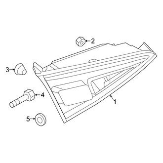 Alfa Romeo OE - Rear Lamps - Tail Lamps (On Trunk)