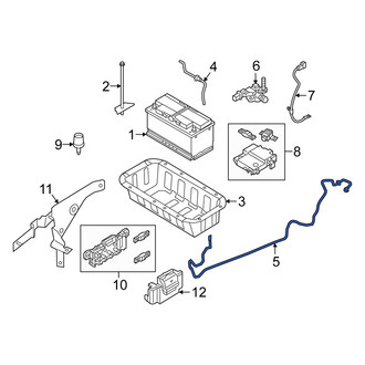 Alfa Romeo OE - Battery Cable