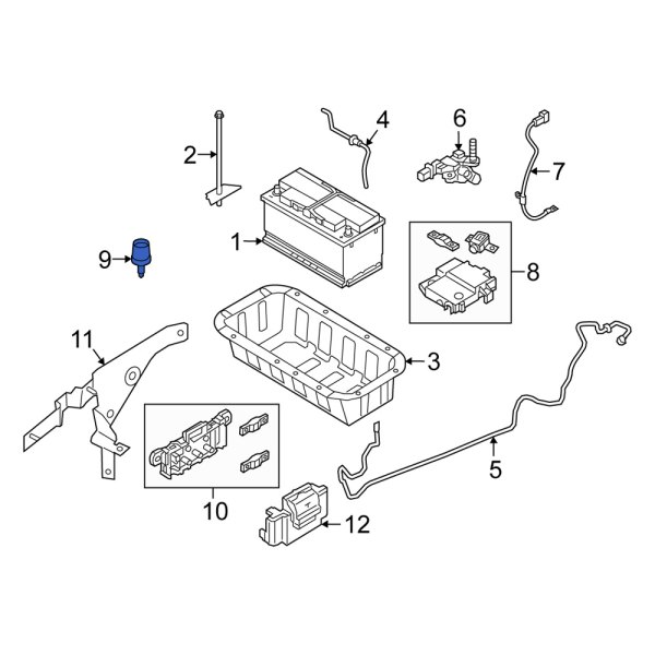 Battery Cable Terminal End