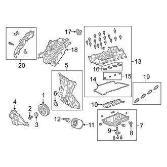 Alfa Romeo OE - Engine Parts (Base / TI 2.0L)