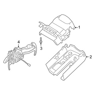 Alfa Romeo OE - Steering Column - Shroud, Switches & Levers (With Heated Wheel)