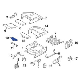 Alfa Romeo OE - Front Right Seat Track Reinforcement