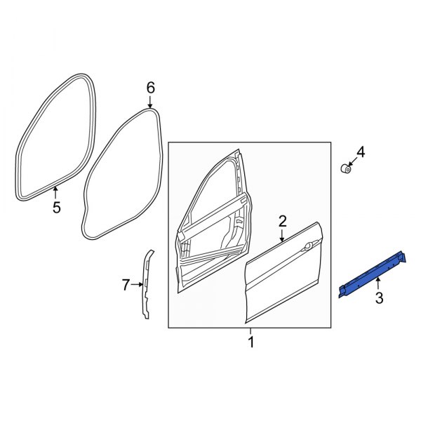 Door Reinforcement Bar