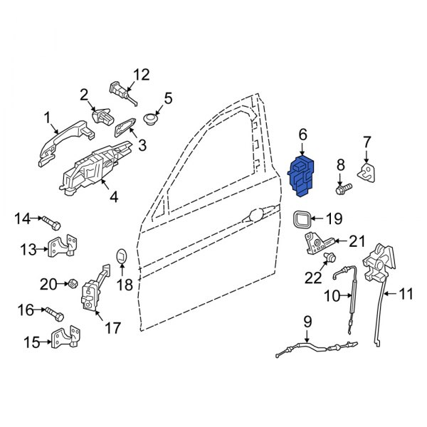 Door Latch Assembly