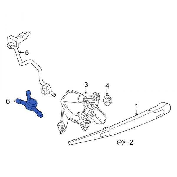 Windshield Washer Check Valve