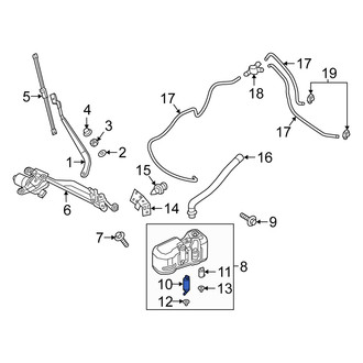 Alfa Romeo OE - Windshield Washer Pump