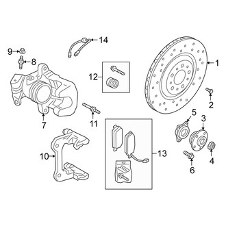 Alfa Romeo OE - Rear Suspension - Brake Components (Base / Spider)