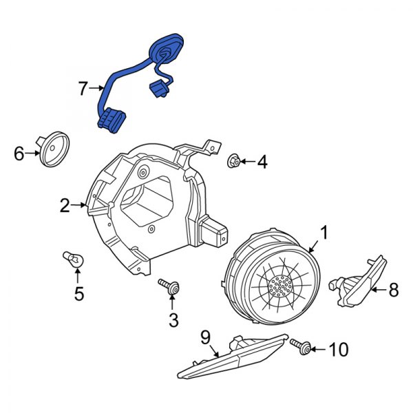 Tail Light Wiring Harness