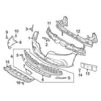 Alfa Romeo OE - Front Bumper & Grille - Bumper & Components