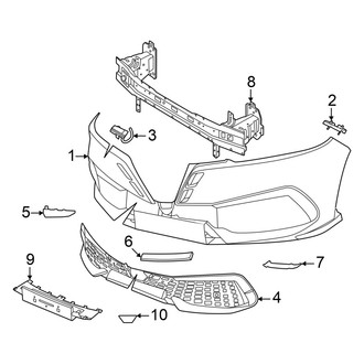 Alfa Romeo OE - Front Bumper & Grille - Bumper & Components