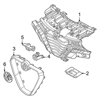 Alfa Romeo OE - Front Bumper & Grille - Grille & Components