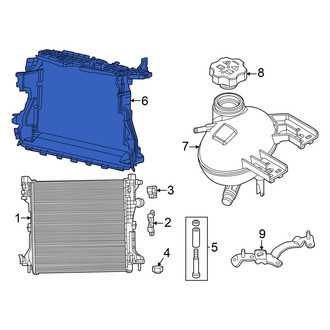 Alfa Romeo OE - Engine Cooling Fan Shroud