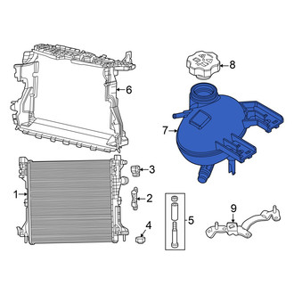 Alfa Romeo OE - Engine Coolant Reservoir