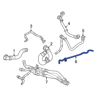 Alfa Romeo OE - Turbocharger Coolant Supply Line