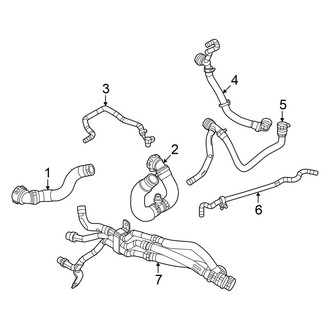 Alfa Romeo OE - Cooling - Radiator Hoses (2.0L)