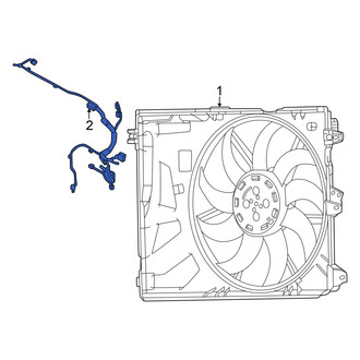 Alfa Romeo OE - Engine Cooling Fan Motor Wiring Harness