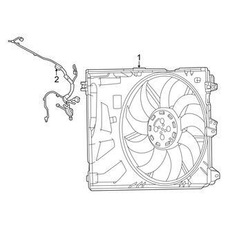 Alfa Romeo OE - Cooling Fan (Base 2.0L)
