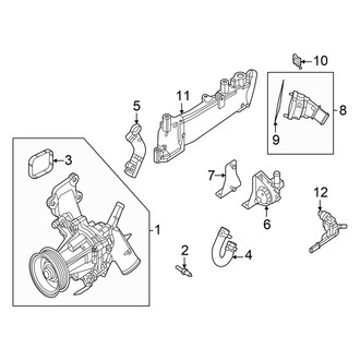 Alfa Romeo OE - Cooling - Water Pump (2.0L)