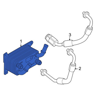 Alfa Romeo OE - Automatic Transmission Oil Cooler