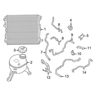 Alfa Romeo OE - Cooling - Intercooler (1.3L)