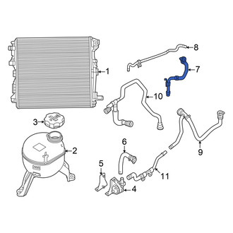 Alfa Romeo OE - Turbocharger Coolant Return Line