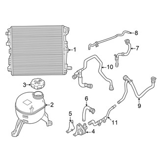 Alfa Romeo OE - Cooling - Intercooler (2.0L)