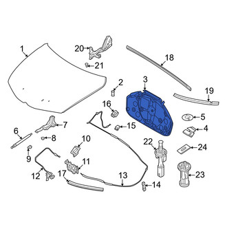 Alfa Romeo OE - Front Hood Insulation Pad