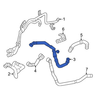 Alfa Romeo OE - Drive Motor Battery Pack Coolant Hose