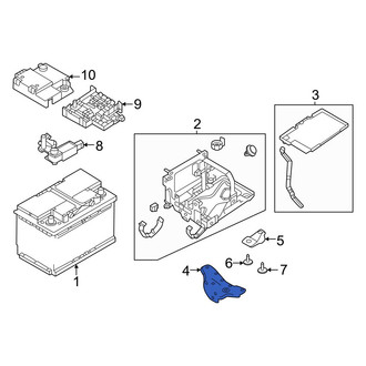 Alfa Romeo OE - Battery Tray Bracket
