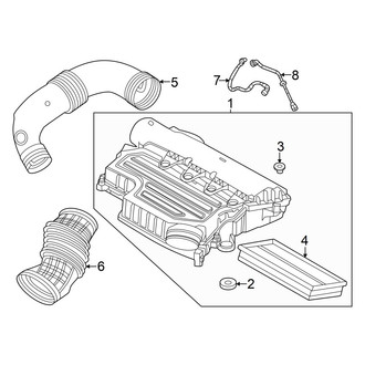 Alfa Romeo OE - Engine - Air Intake (1.3L)