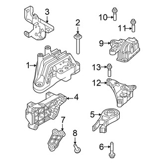 Alfa Romeo OE - Engine & Transmission Mounting (2.0L)