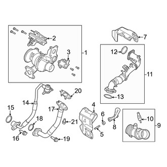 Alfa Romeo OE - Engine - Turbocharger & Components (1.3L)