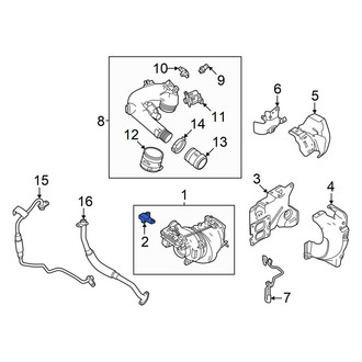 Alfa Romeo OE - Turbocharger Boost Sensor