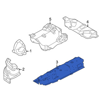 Alfa Romeo OE - Rear Floor Pan Heat Shield