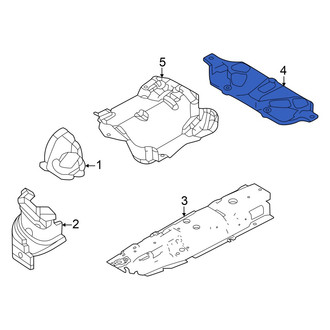 Alfa Romeo OE - Rear Floor Pan Heat Shield