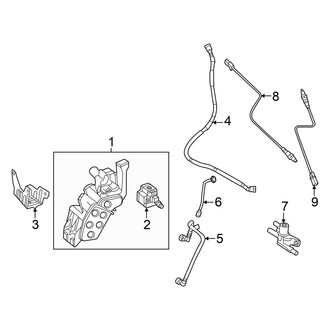 Alfa Romeo OE - Emission System - Emission Components (1.3L)
